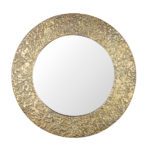 ABYSS GOLD TEXTURED WALL MIRROR 2