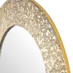 ABYSS GOLD TEXTURED WALL MIRROR 4
