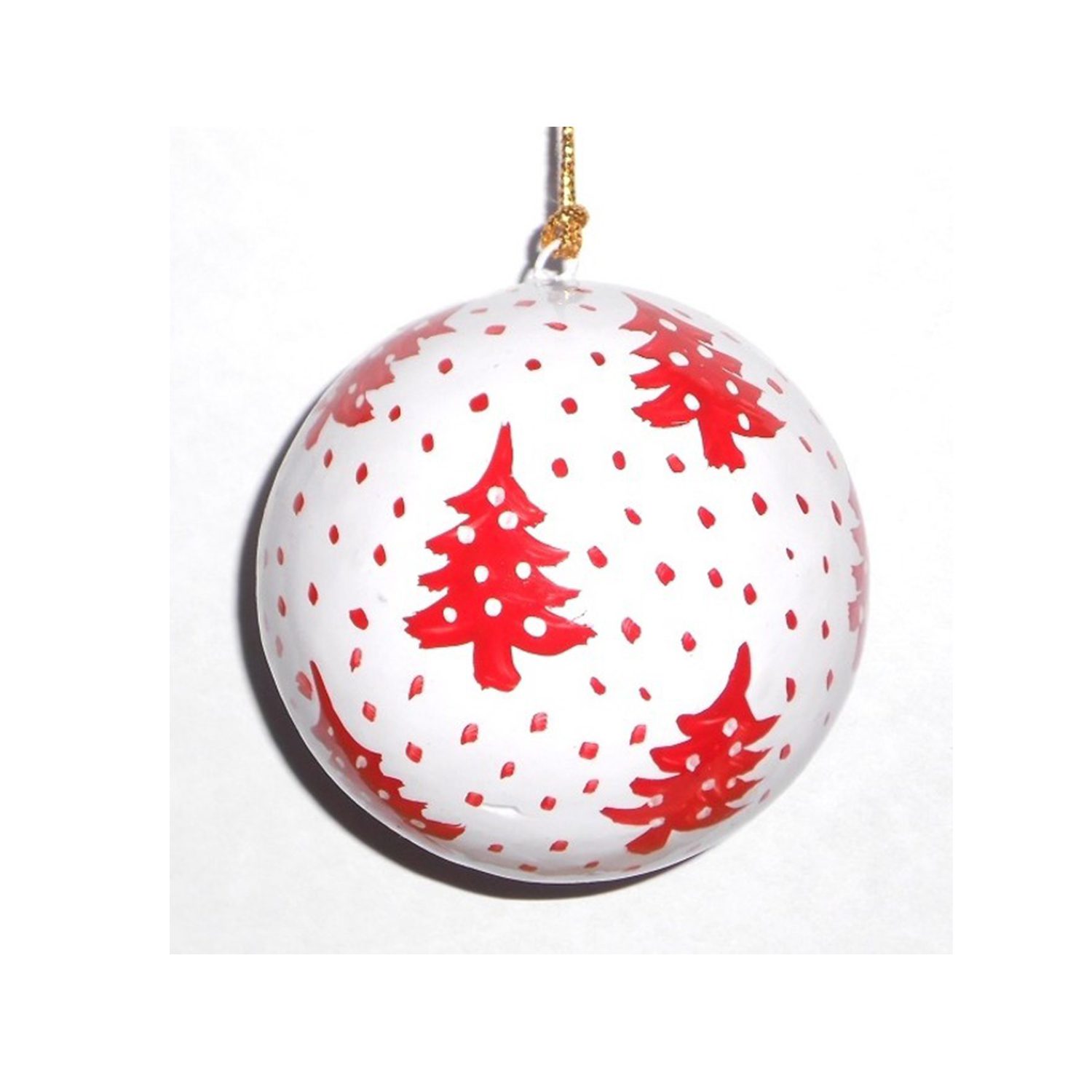 Maeve Christmas Decoration Tree Decoration,Red and White