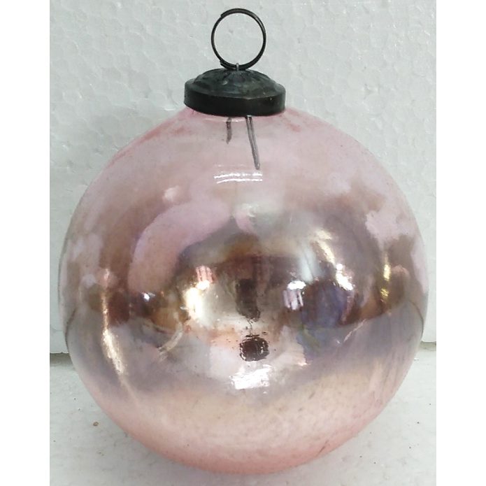 Nortan Glass Ornament, Pink