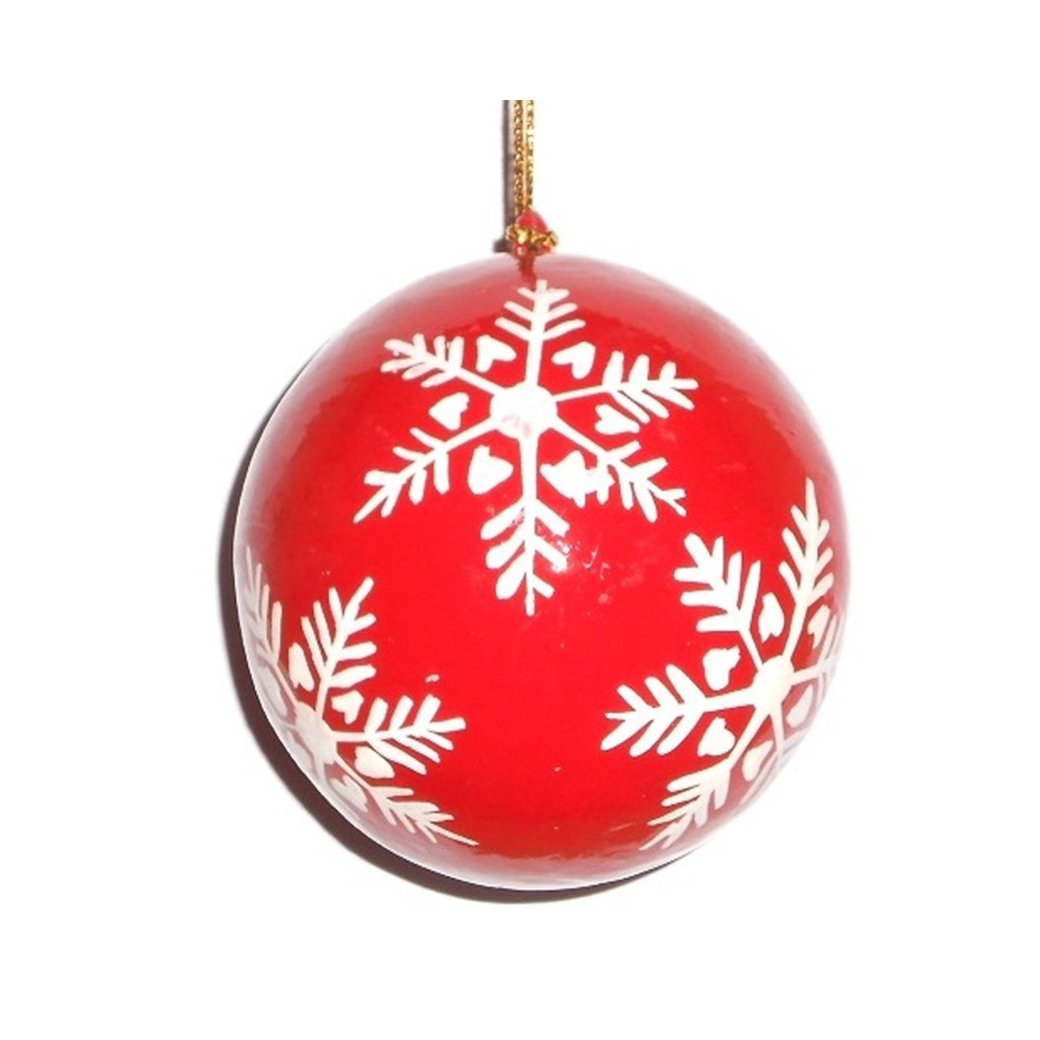 Rudolph Christmas Tree Decoration,Red and White