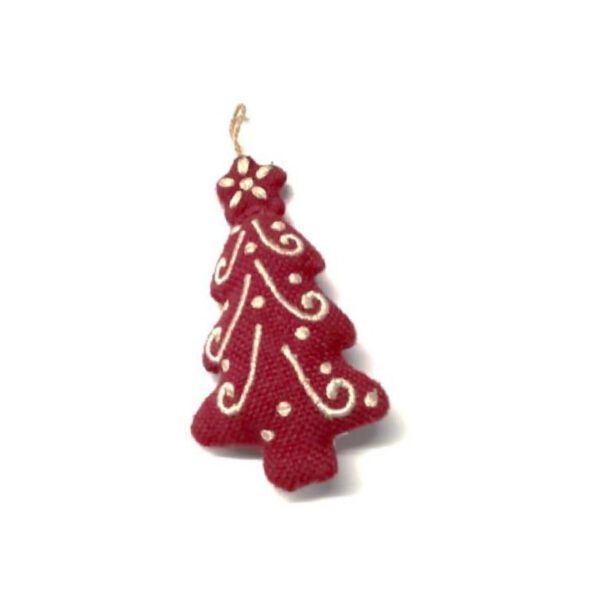 Serafina Christmas fabric Tree Decoration KL Eco Decor