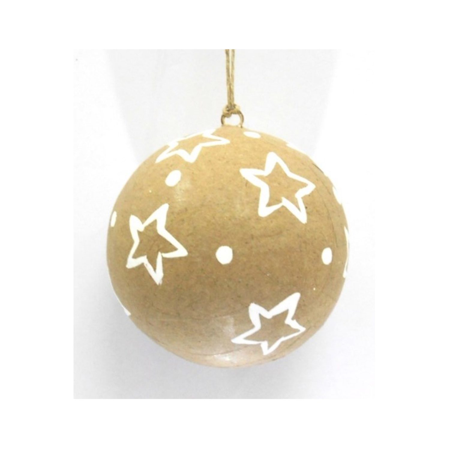 Stargaze Christmas Tree Decoration,Gold and White