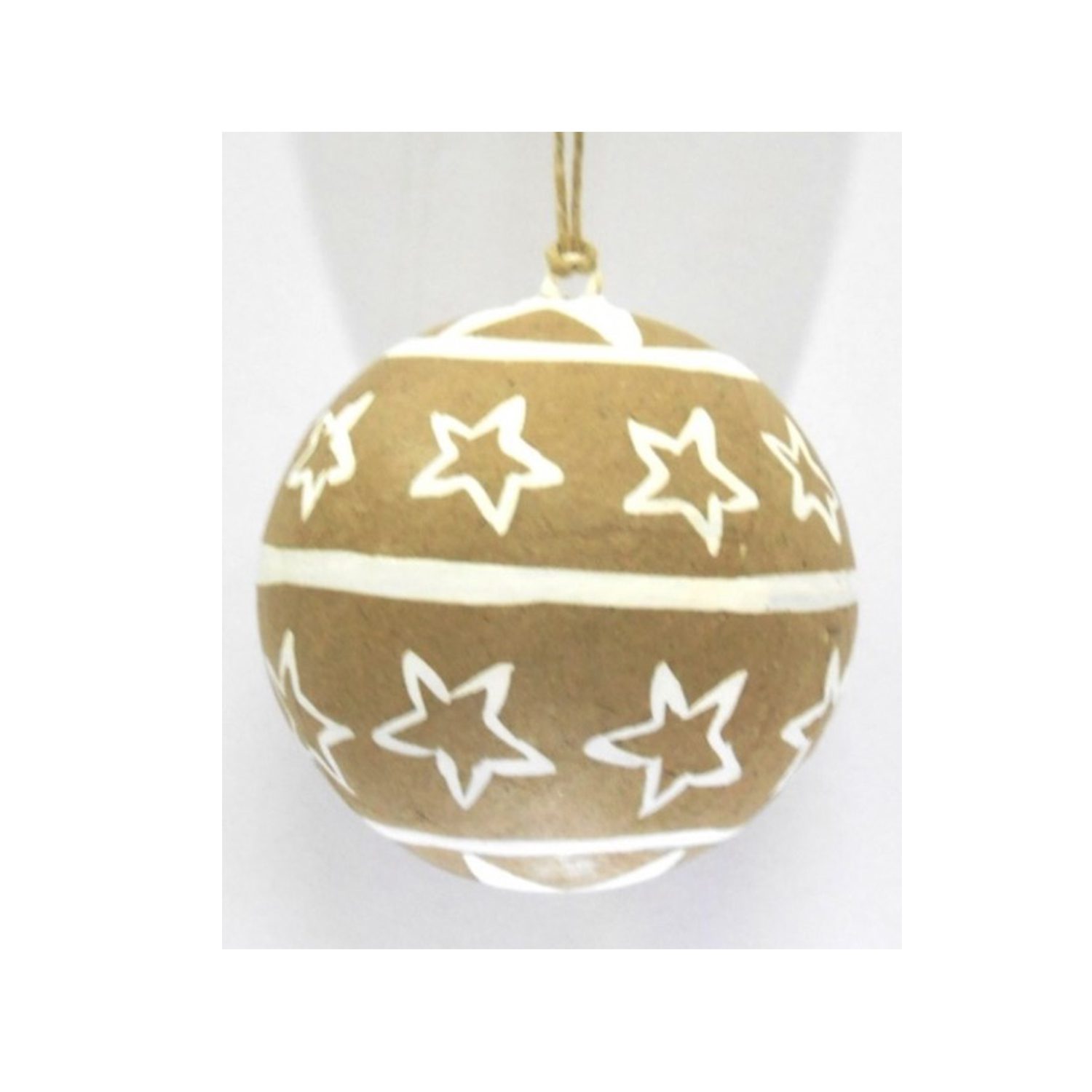 Starry Christmas Tree Decoration,Gold and White