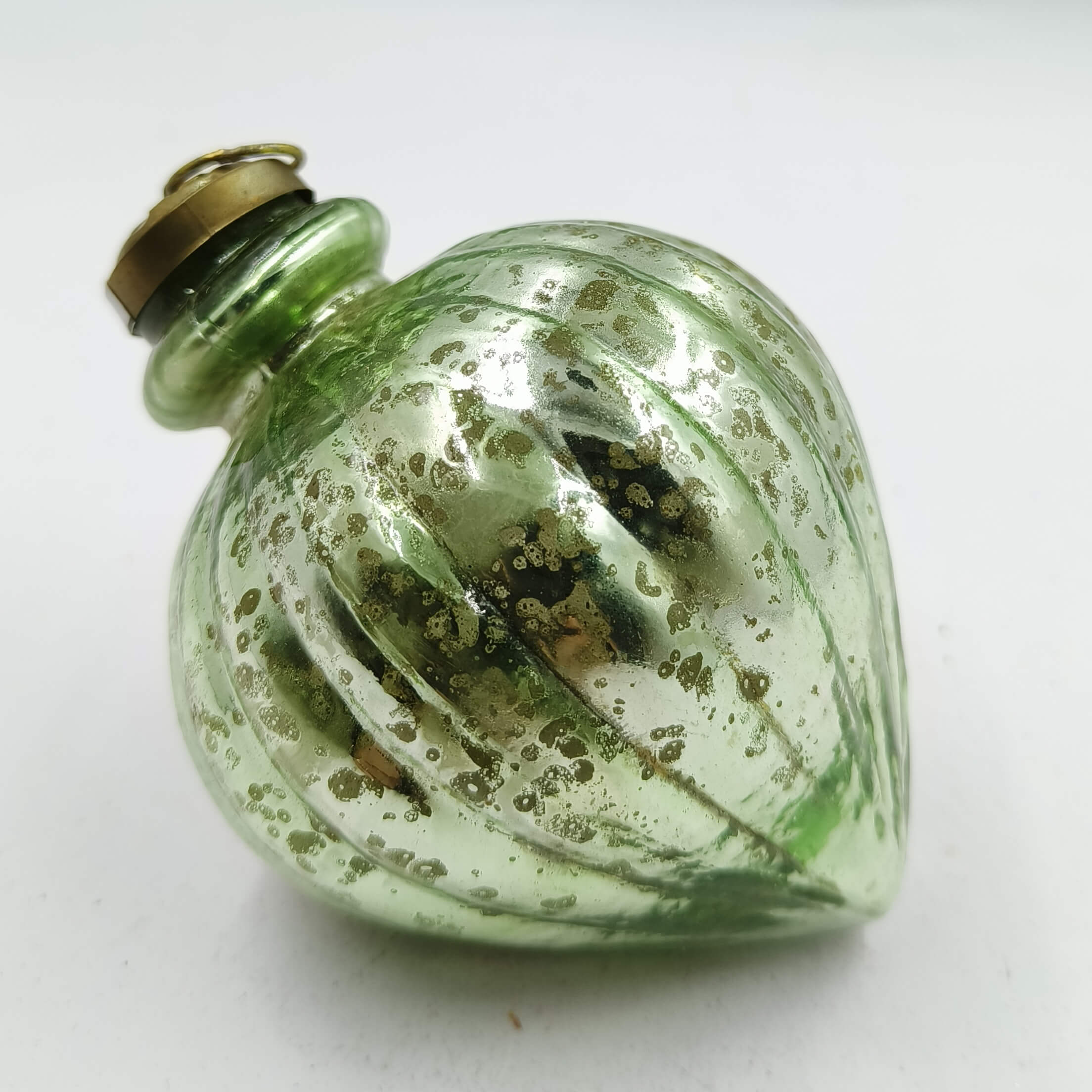 Tassie Glass Ornament, Green