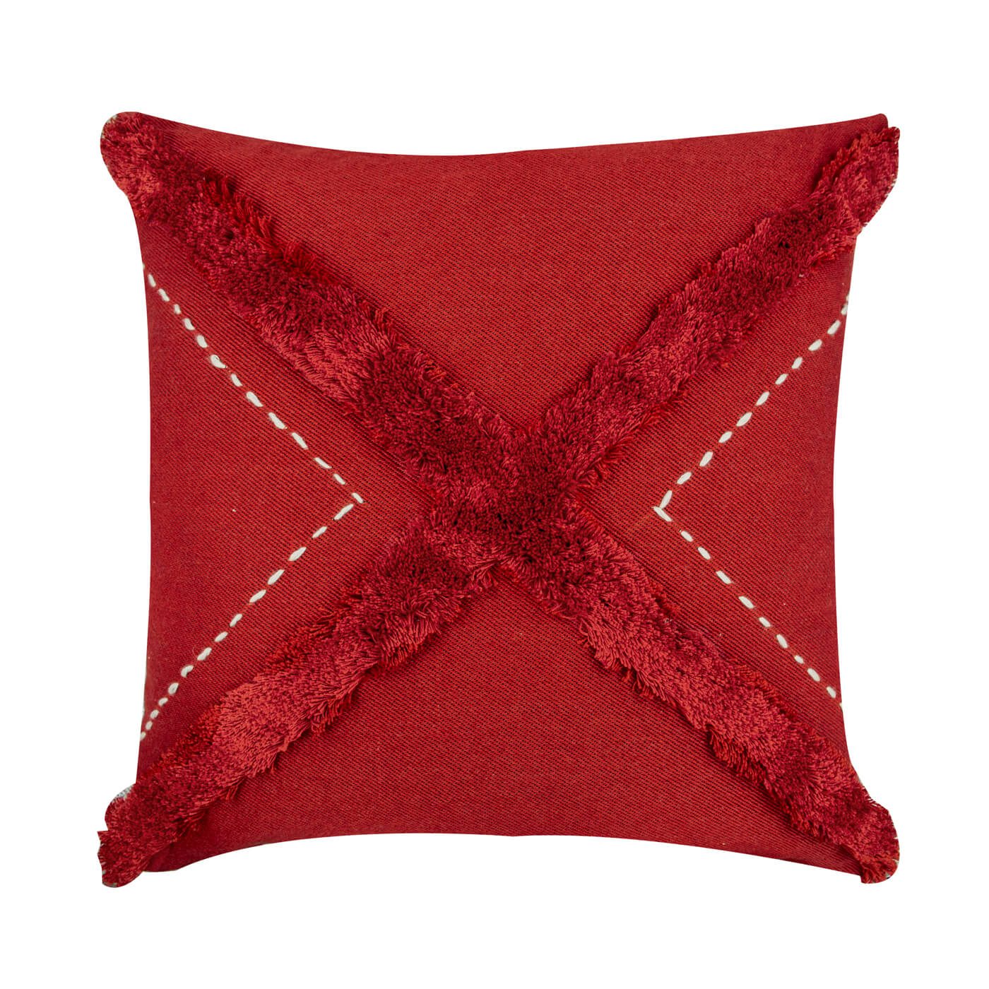 Tussock Indoor&Outdoor Cushion, Red 1