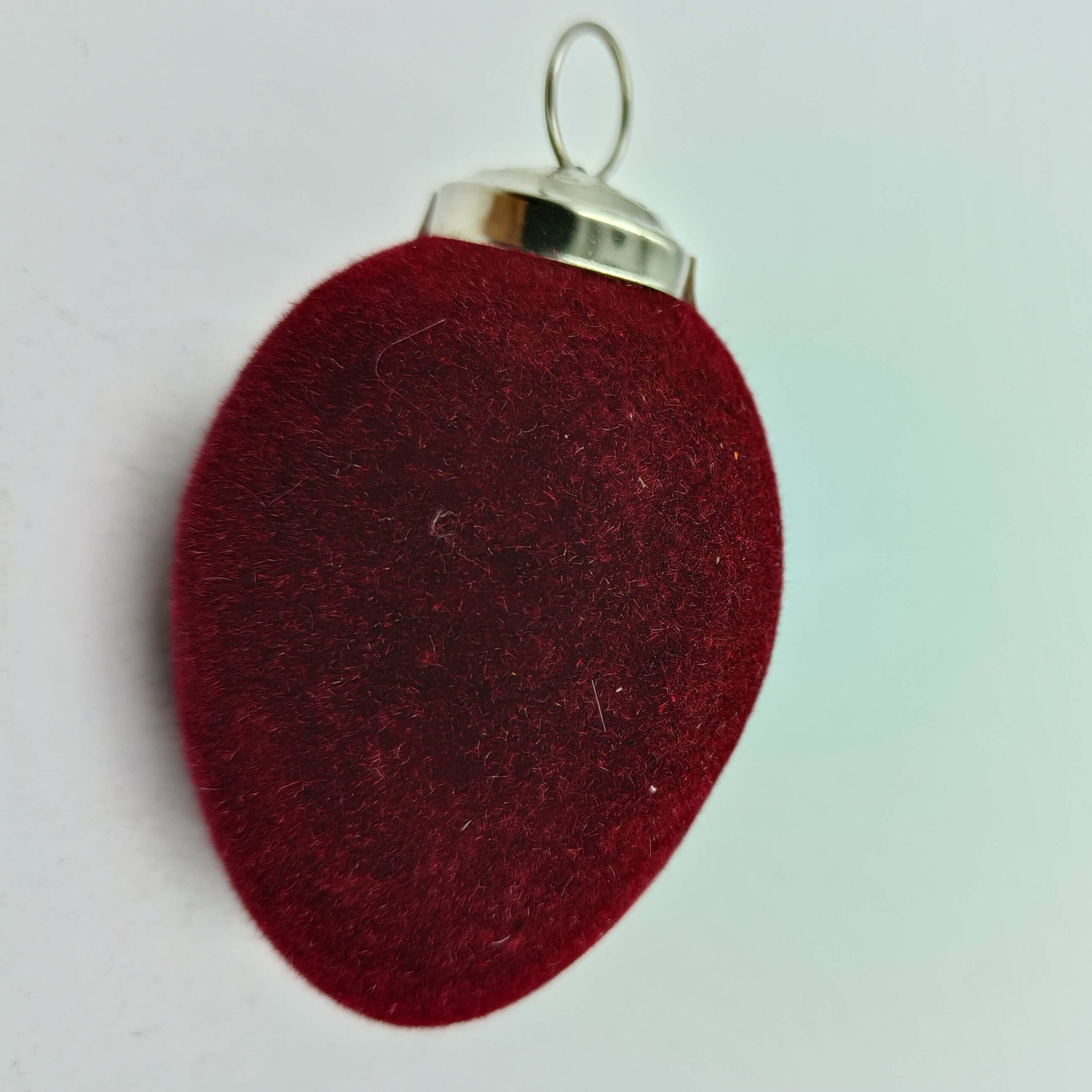 Ursa Glass Ornament, Red